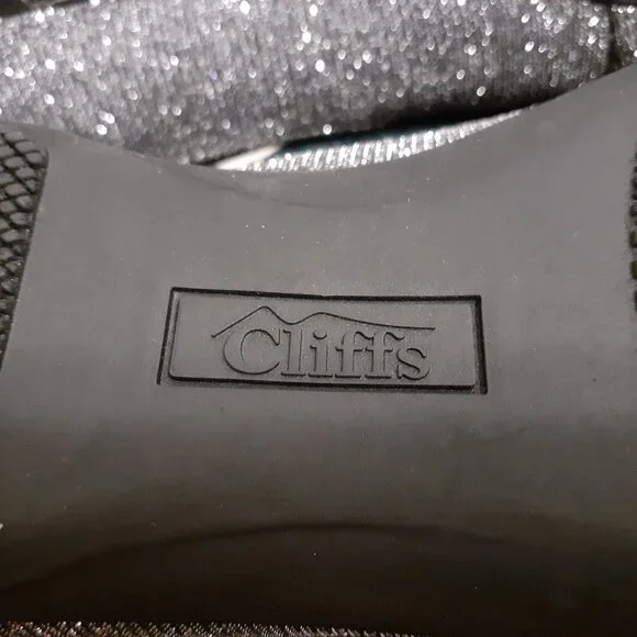 SILVER SPARKLE FLATS NEW WITH TAGS CLIFFS BY WHITE MOUNTAIN - Picture 10 of 13